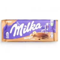 تابلت کرم نوقا فندق میلکا 85 گرم