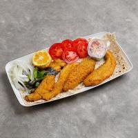 خوراک شنیسل مرغ سوخاری