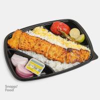 چلو جوجه کباب فیله یک سیخ