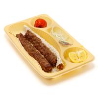 خوراک کباب کوبیده مخصوص دو سیخ