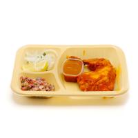 خوراک ران مرغ سس پز