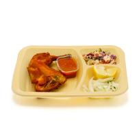 خوراک ران مرغ سرخ شده