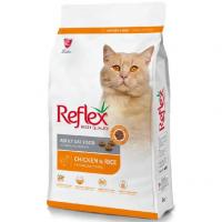  غذا خشک گربه بالغ رفلکس طعم مرغ و برنج 