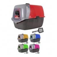  ظرف خاک مسقف گربه جورج به همراه بیلچه