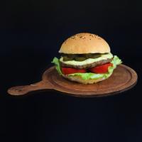 چیز برگر (نان باگت)
