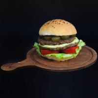 دبل برگر (نان گرد)