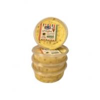 بستنی سنتی زعفرانی مغزدار