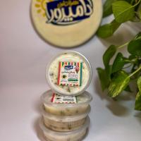 بستنی سنتی وانیلی مغزدار