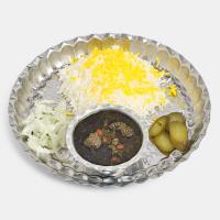 چلو خورشت قورمه سبزی