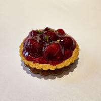 تارت یک نفره توت فرنگی