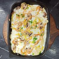 چیپس و پنیر ژامبون 