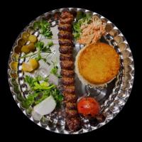 چلو کباب لقمه