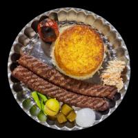 چلو کباب کوبیده