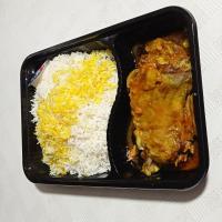 چلو با گوشت با گردن