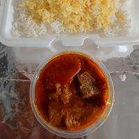 چلو خورشت بادمجان اقتصادی