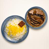 چلو خورشت قیمه بادمجان