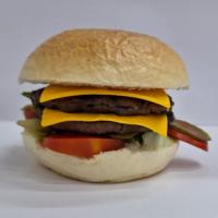 دوبل برگر ذغالی 90 درصد