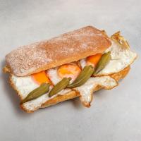 ساندویچ نیمرو بامیه 