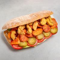 ساندویچ بندری با مرغ