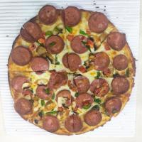 پیتزا سوجوک تند ایتالیایی (متوسط)