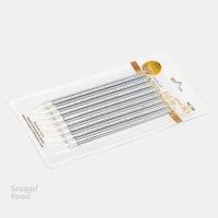 شمع مدادی نقره ای