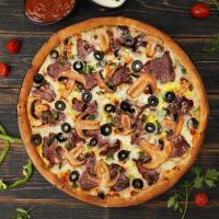 پیتزا استیک پستو دونفره