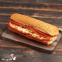 ساندویچ ژامبون تنوری