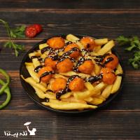 چیکن پاپ فرایز