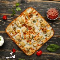 مینی پیتزا چیکن آلفردو