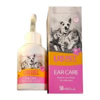 قطره گوش یو اس پت مخصوص سگ و گربه 50 میلی لیتر