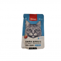 پوچ گربه ونپی طعم ماهی تن و ماهی کولی 80 گرم