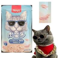 پوچ نچرال گربه کینگ ونپی طعم ماهی تن تازه 80 گرم