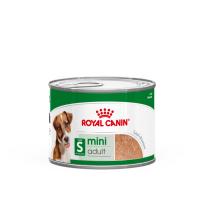 کنسرو سگ بالغ نژاد کوچک مینی ادالت Mini Adult رویال کنین 195 گرم