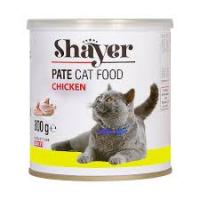 کنسرو پته گربه شایر طعم مرغ 800 گرم