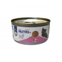کنسرو پته بچه گربه نوتری پلاس طعم مرغ 120 گرم