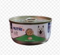 کنسرو نچرال سگ نوتری پلاس طعم فیله مرغ در سس گوشت 120 گرم