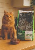 غذا خشک گربه بالغ هپی پت (فله)