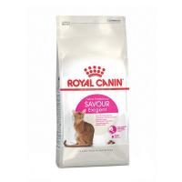 غذا خشک گربه بالغ حساس به طعم غذا سیور اگزیجنت Savour Exigent رویال کنین (فله)