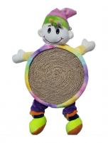 اسکرچر عروسکی گربه طرح پسرک رنگین کمانی