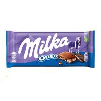 تابلت شکلات با طعم اورئو شیری میلکا 100 گرم