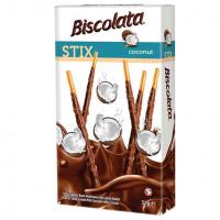 چوب شکلاتی استیکس بیسکولاتا شیری نارگیلی