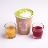 ماچا لاته میوه ای