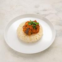 مرغ و بادمجان