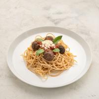 اسپاگتی با میتبال