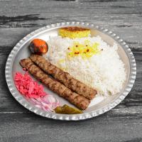 چلو کباب کوبیده