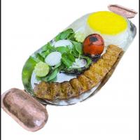 چلو کباب کوبیده