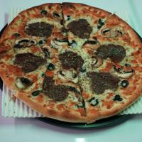 پیتزا سیر و استیک ایتالیایی