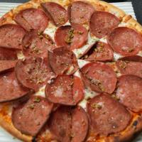 پیتزا پپرونی ایتالیایی