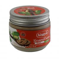 کرم کنجد ساده شیشه ای 200 گرم