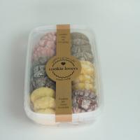 کوکی میوه ای و کاکائویی جار 260 گرم